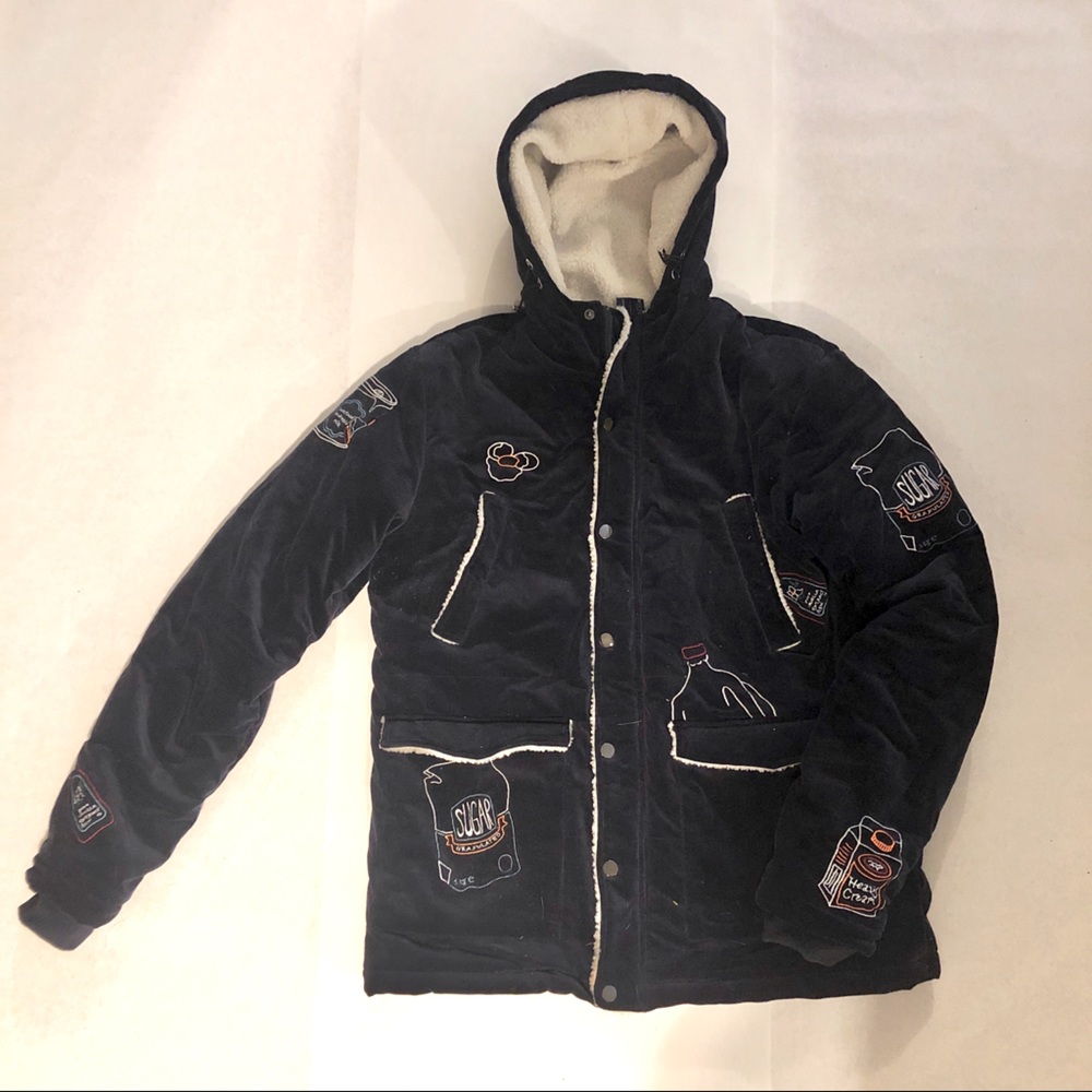 FLAN Labs corduroy parka